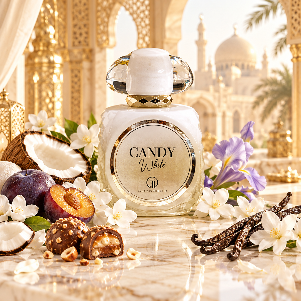 Grandeur Candy White Editorial