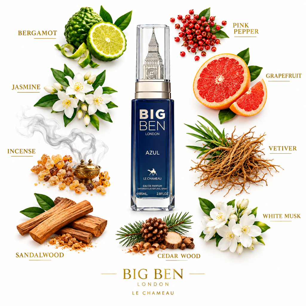 Big Ben London Azul – Notas olfativas